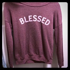 Blessed Graphic Sweatshirt